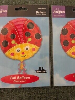 Cute Ladybug 17" Foil Balloon New Maylar Party Supplies Decor